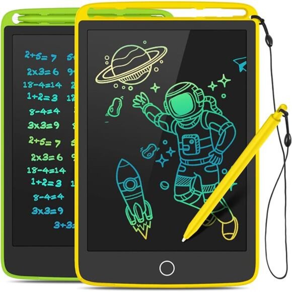 2 Pack LCD Writing Tablet, Colorful Screen Doodle Board 8.5 Inch Drawing Tablet - Picture 1 of 7